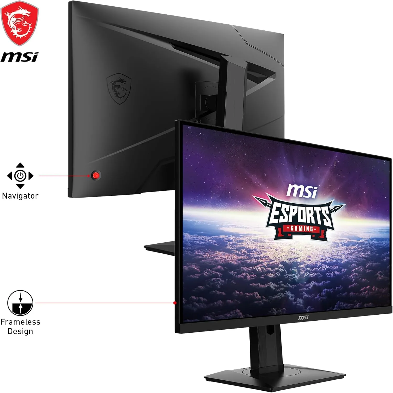 [最新產品] MSI 27" eSports G274QPX 240Hz 2K QHD Rapid IPS (16:9) 電競顯示器 (MO-MG27QPX)