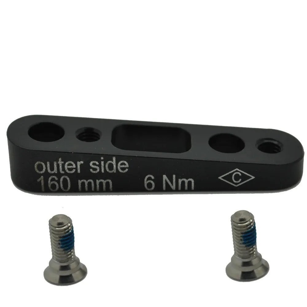 140-160mm Caliper Adapters Inc Screws