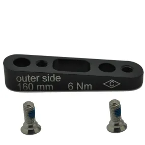 140-160mm Caliper Adapters Inc Screws