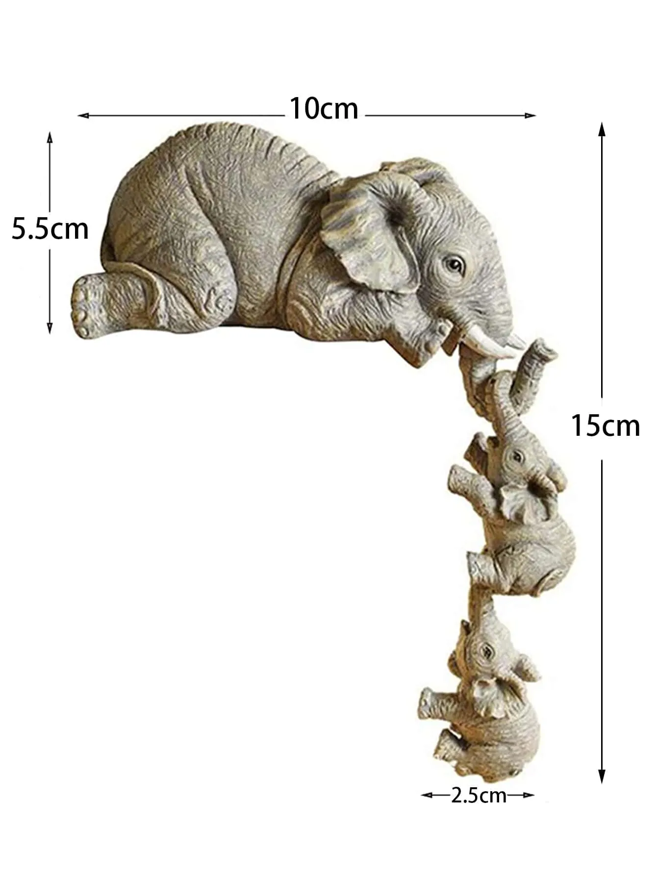 1pc Elephant Design Decoration Craft
