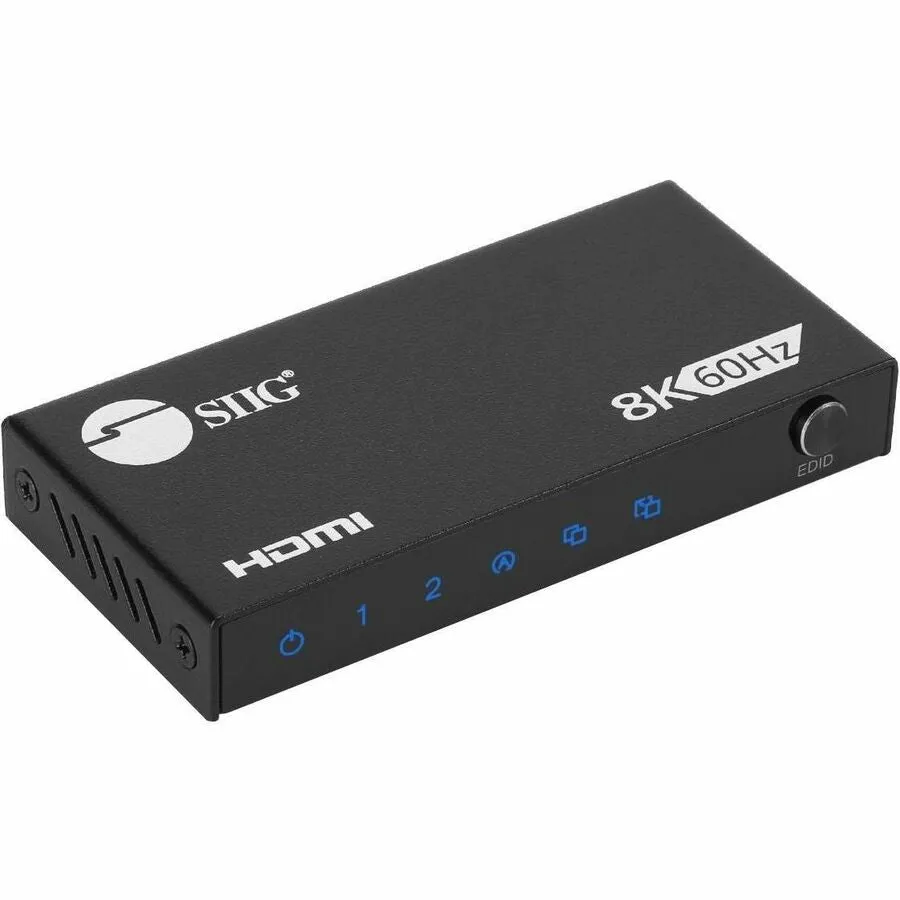 1x2 8K60Hz HDMI Splitter with VRR/ALLM - 40G - EDID management - Down scaler - 1x2 8K@60Hz