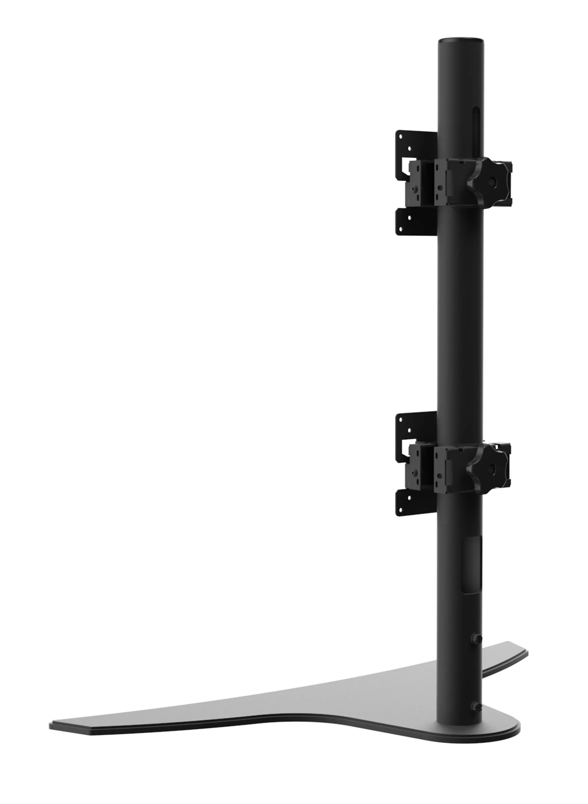 1x2 Freestanding Desktop Stand for 24" to 49" Ultra-Wide Curved Monitors