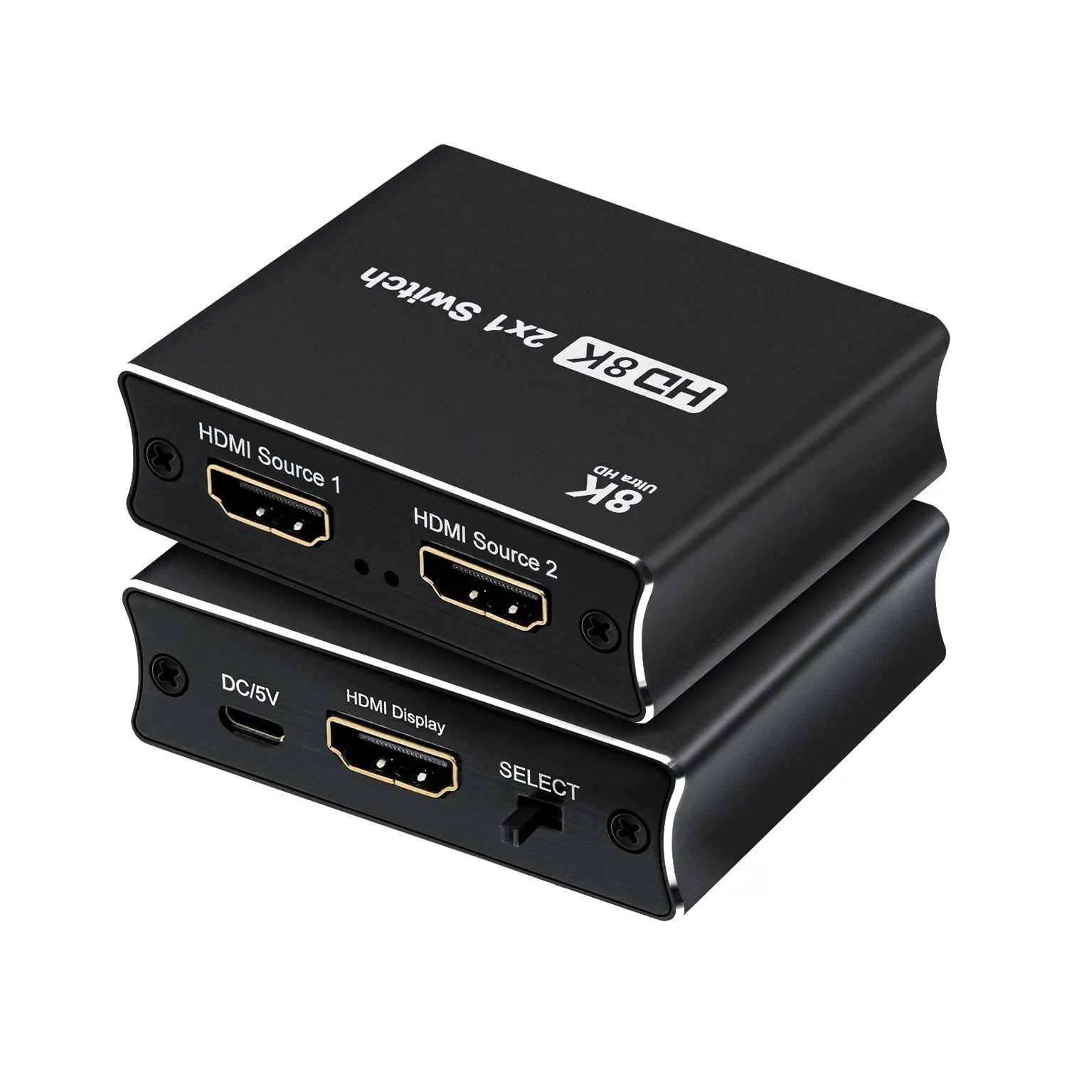 2-to-1 8K HDMI Switch 8K@60Hz 4K@120Hz (NK-W80)
