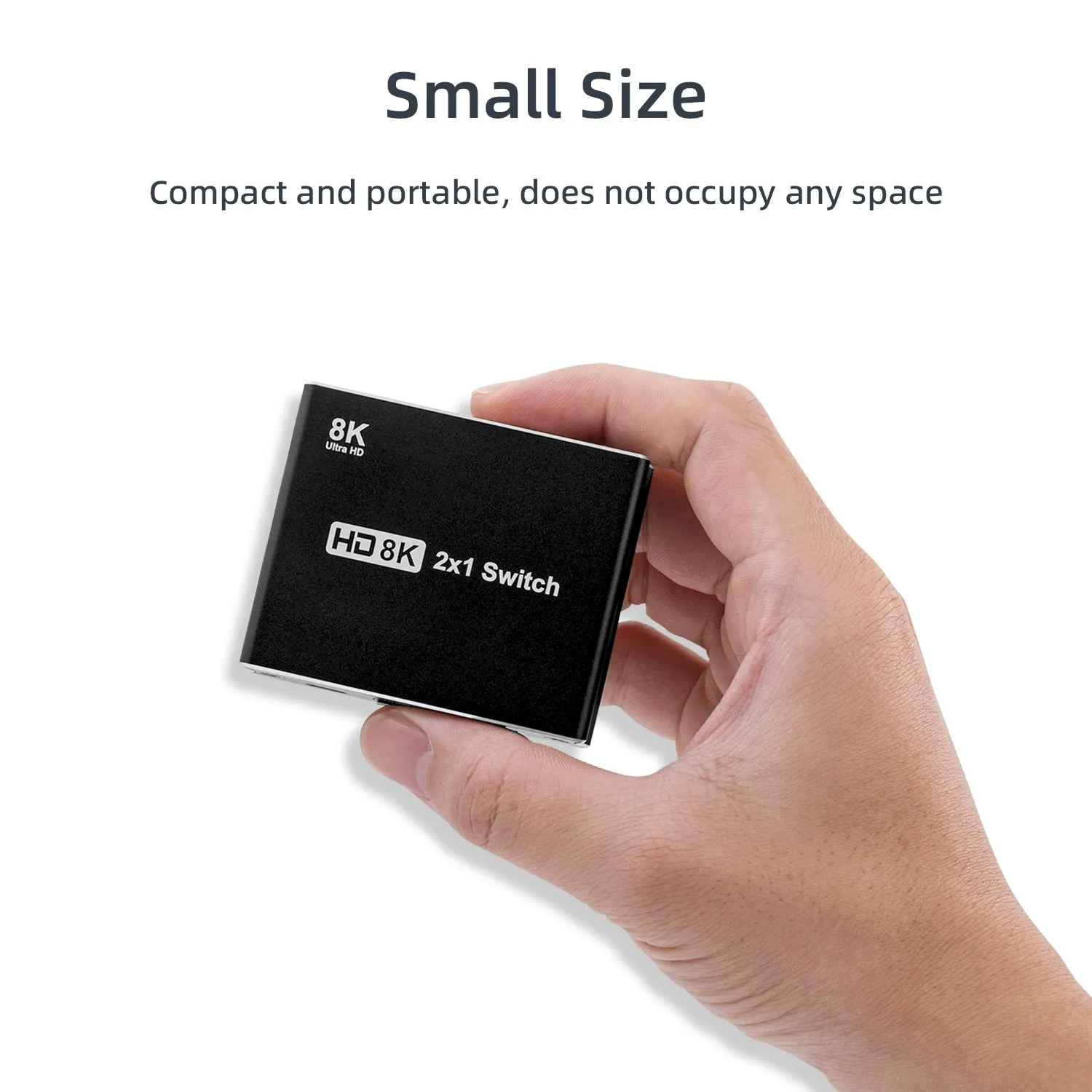 2-to-1 8K HDMI Switch 8K@60Hz 4K@120Hz (NK-W80)