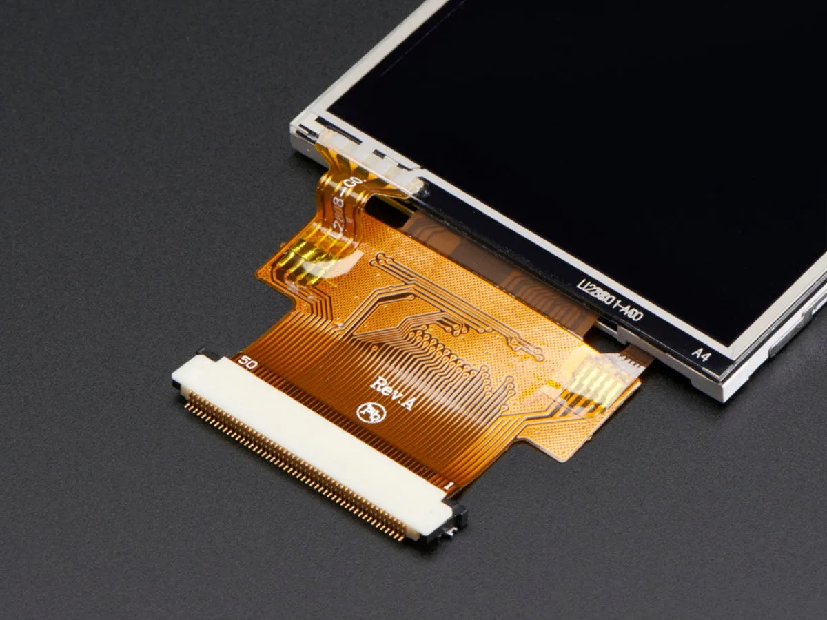 2.8\" TFT Display with Resistive Touchscreen"