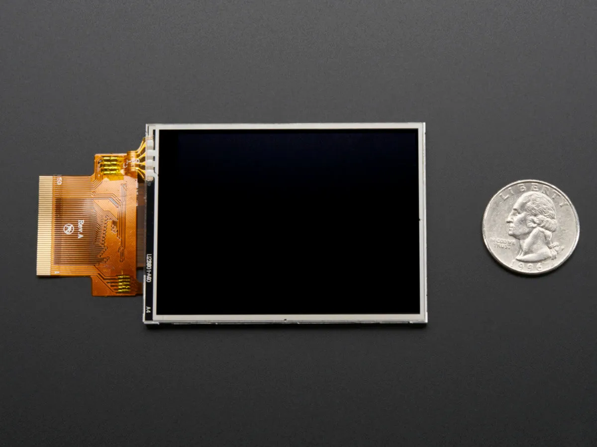 2.8\" TFT Display with Resistive Touchscreen"
