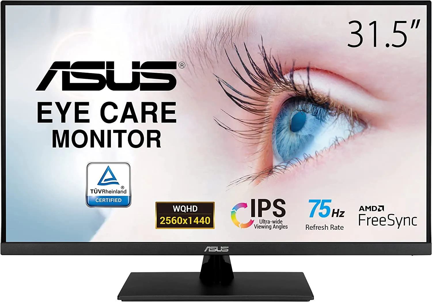 31.5” 2K Monitor (VP32AQ) - WQHD (2560 X 1440)