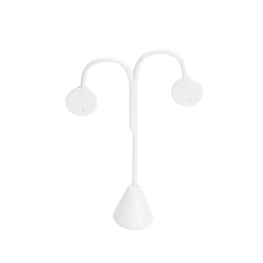 6 1/4"H - Single Earring Display Tear Drop Shape - (5 Material Choices)