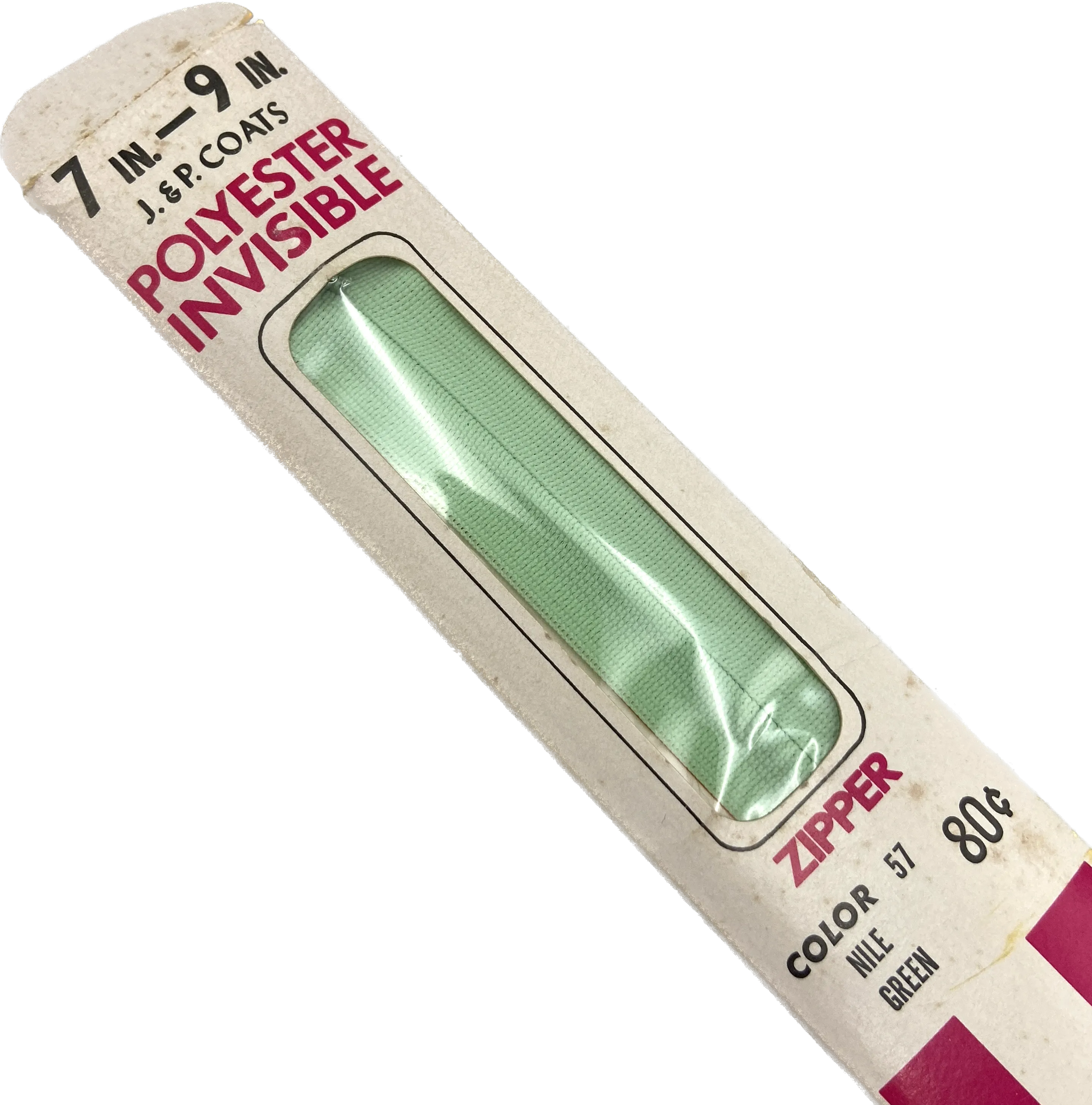 7-9" Poly Invisible Zipper | Pick Your Color