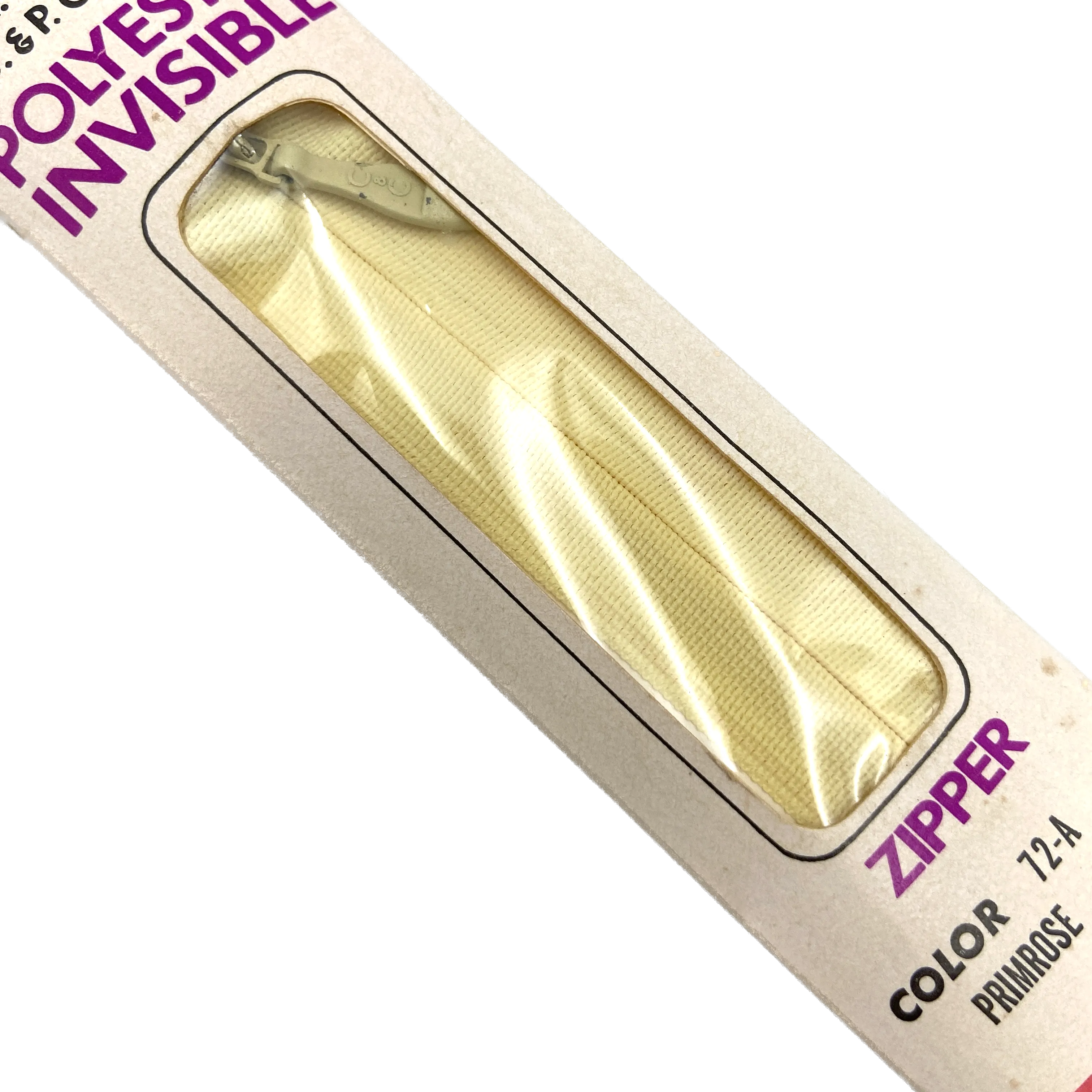 7-9" Poly Invisible Zipper | Pick Your Color