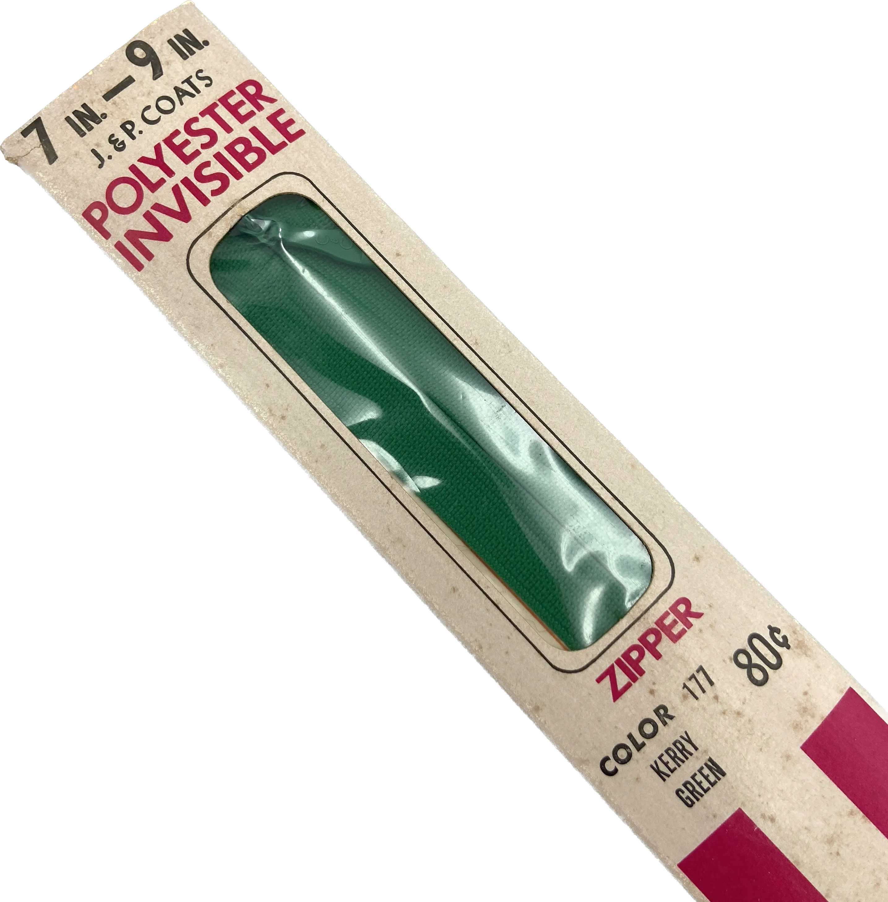 7-9" Poly Invisible Zipper | Pick Your Color