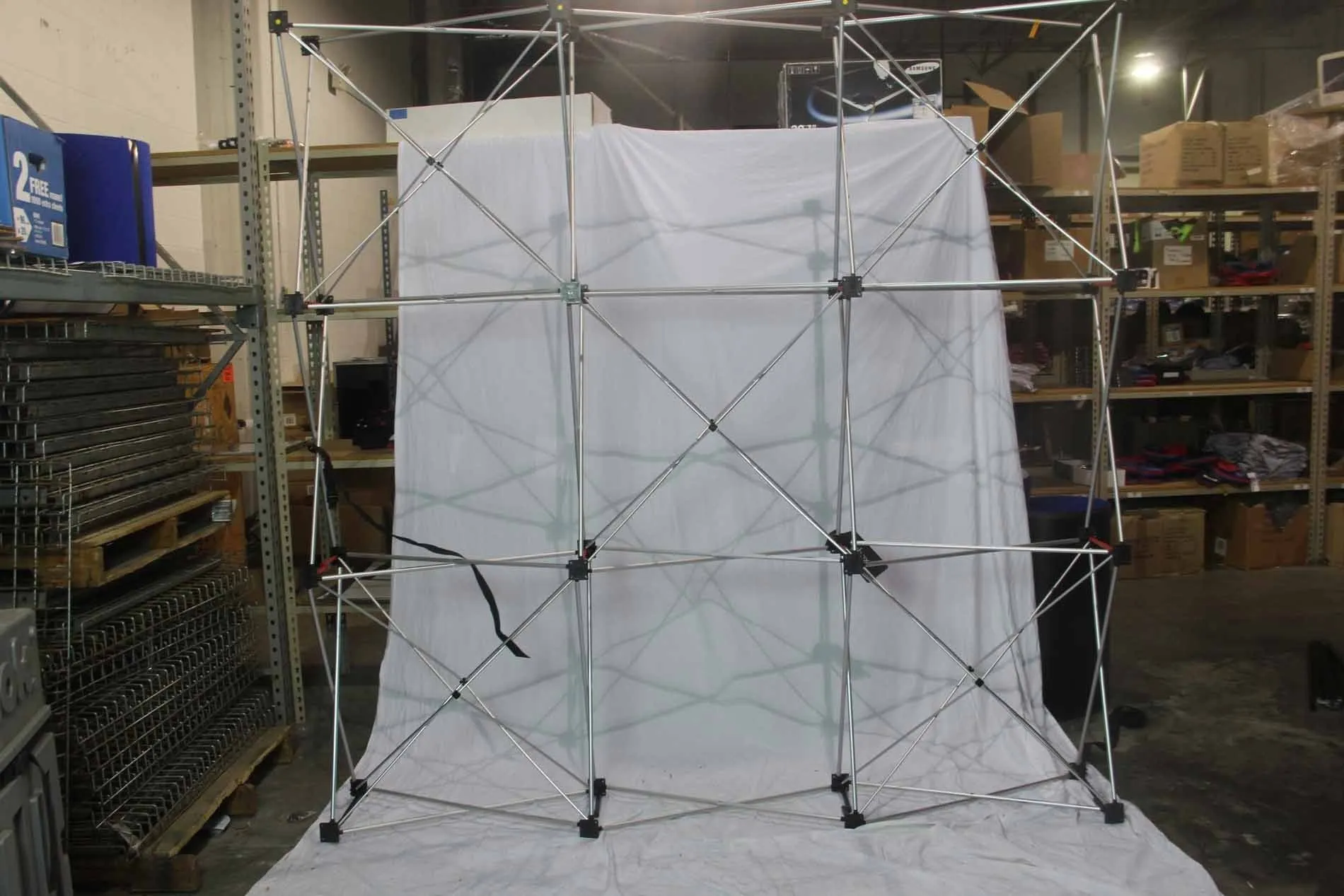 Abex Exposure 8' Straight Pop-up Frame - Used