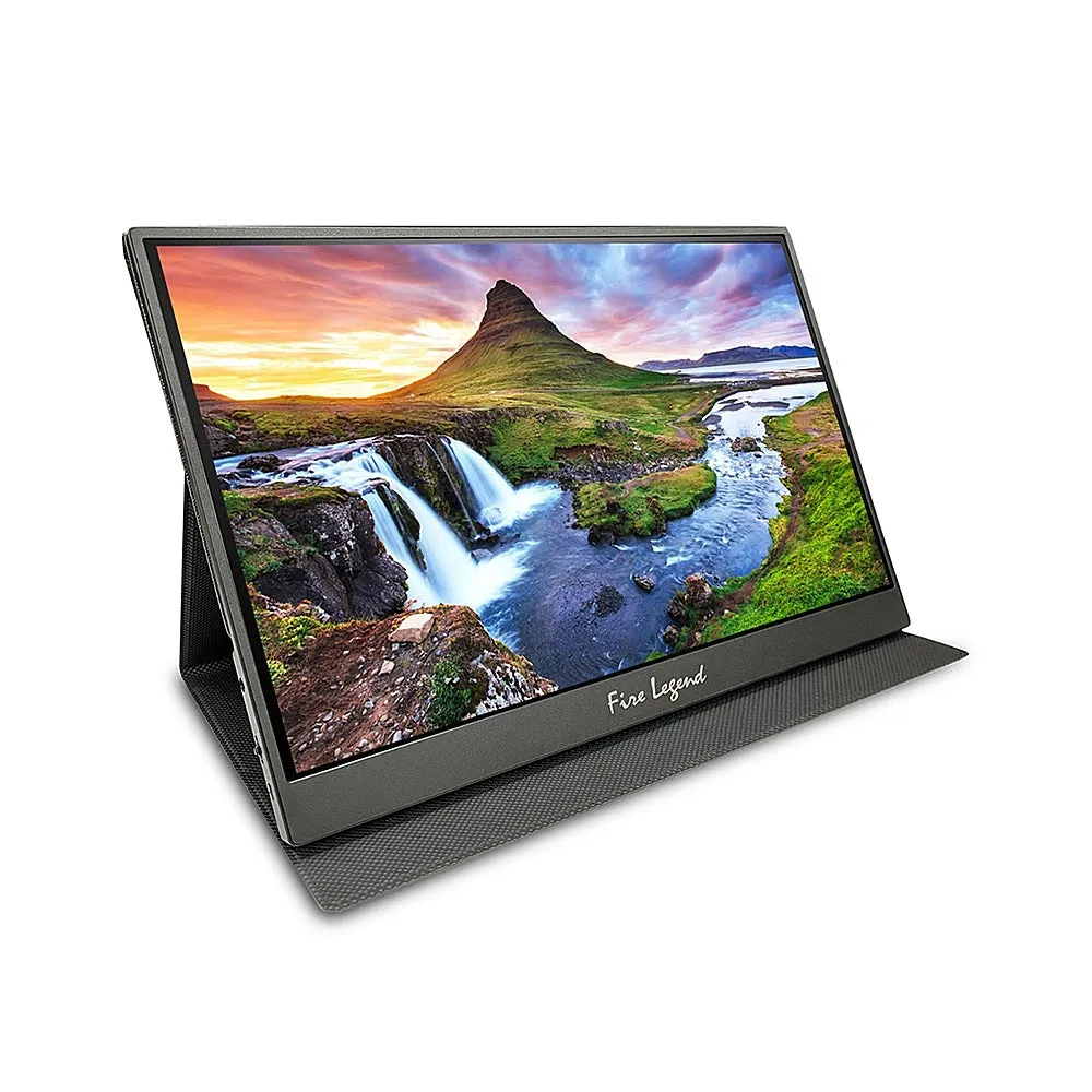 Acer - AOPEN 16PM1Q Bbmiuux 15.6” IPS Business Portable Monitor (USB Type-C and Mini HDMI Cable Included) - Black