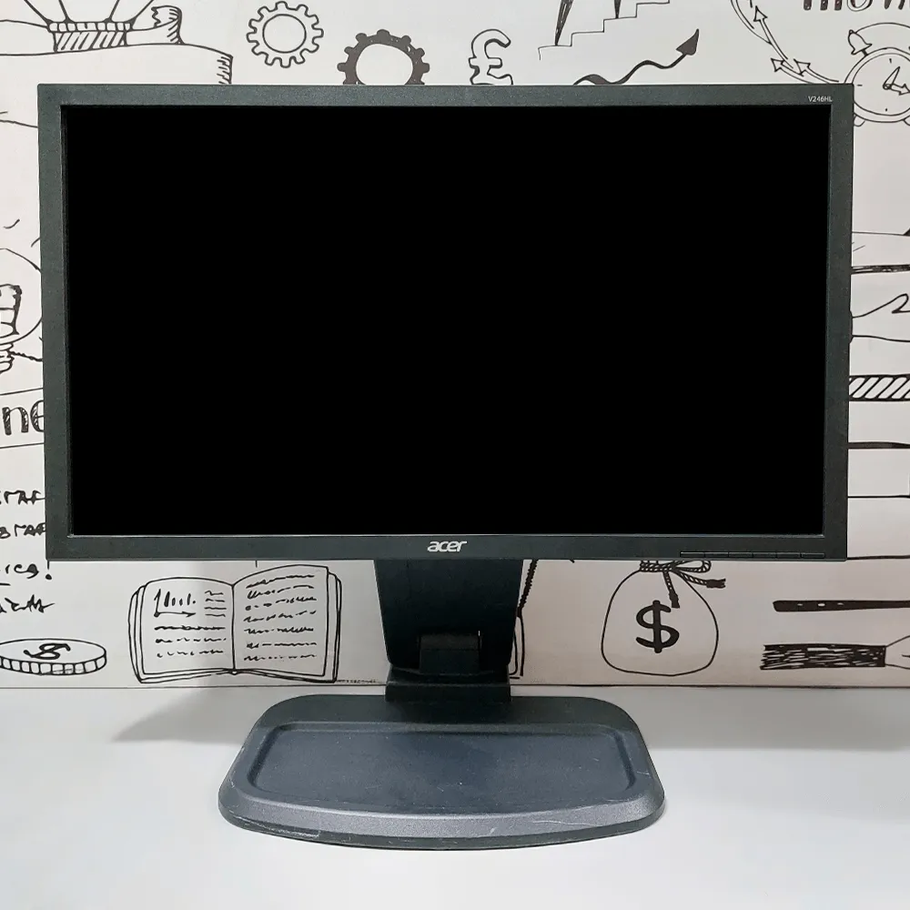Acer V246HL 24 Inch LED HDMI Monitor (Grade A) Original Used
