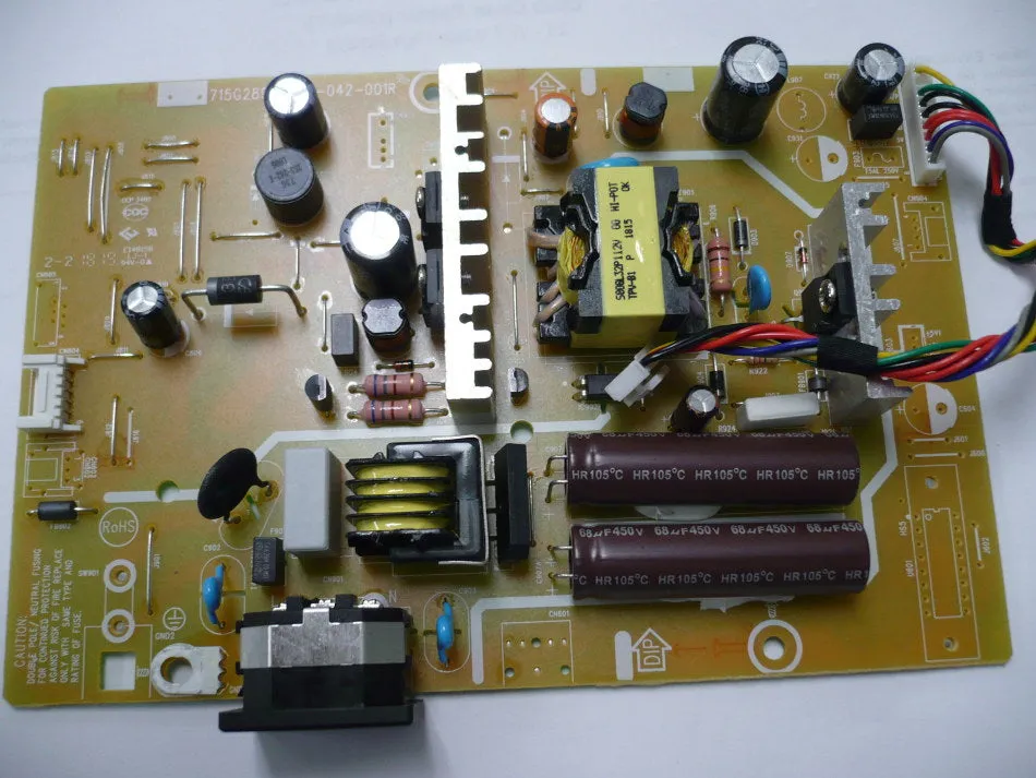 ACER V246HL MONITOR POWER SUPPLY BOARD 715G2892-P05-042-001R
