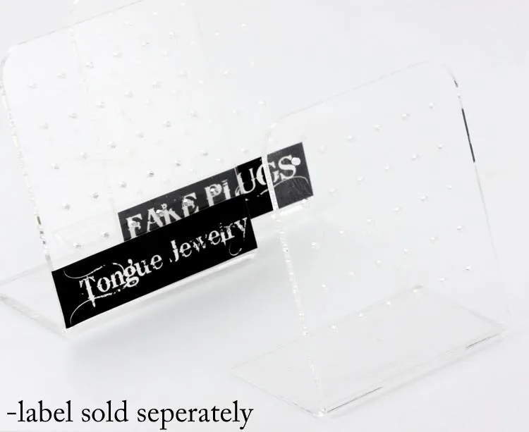 Acrylic Display Stand with 30- 2mm Holes