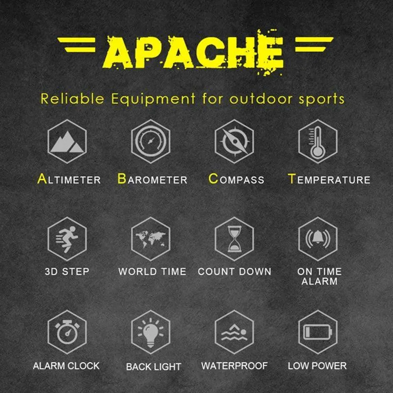 Adventure Companion: NORTH EDGE Outdoor Multifunctional Sports Watch