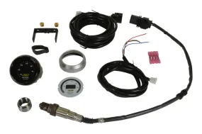 AEM UEGO Digital Air-Fuel Ratio Gauge - 2-1/16 in Diameter - Black/White Face