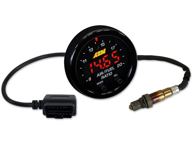 AEM X-Series Wideband AFR Gauge w/OBDII Connectivity (52mm) - Universal