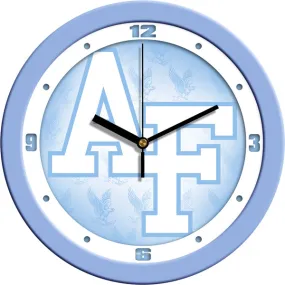 Air Force Falcons Wall Clock - Baby Blue