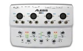 Alesis iO4 4-Channel, 24-Bit Recording Interface