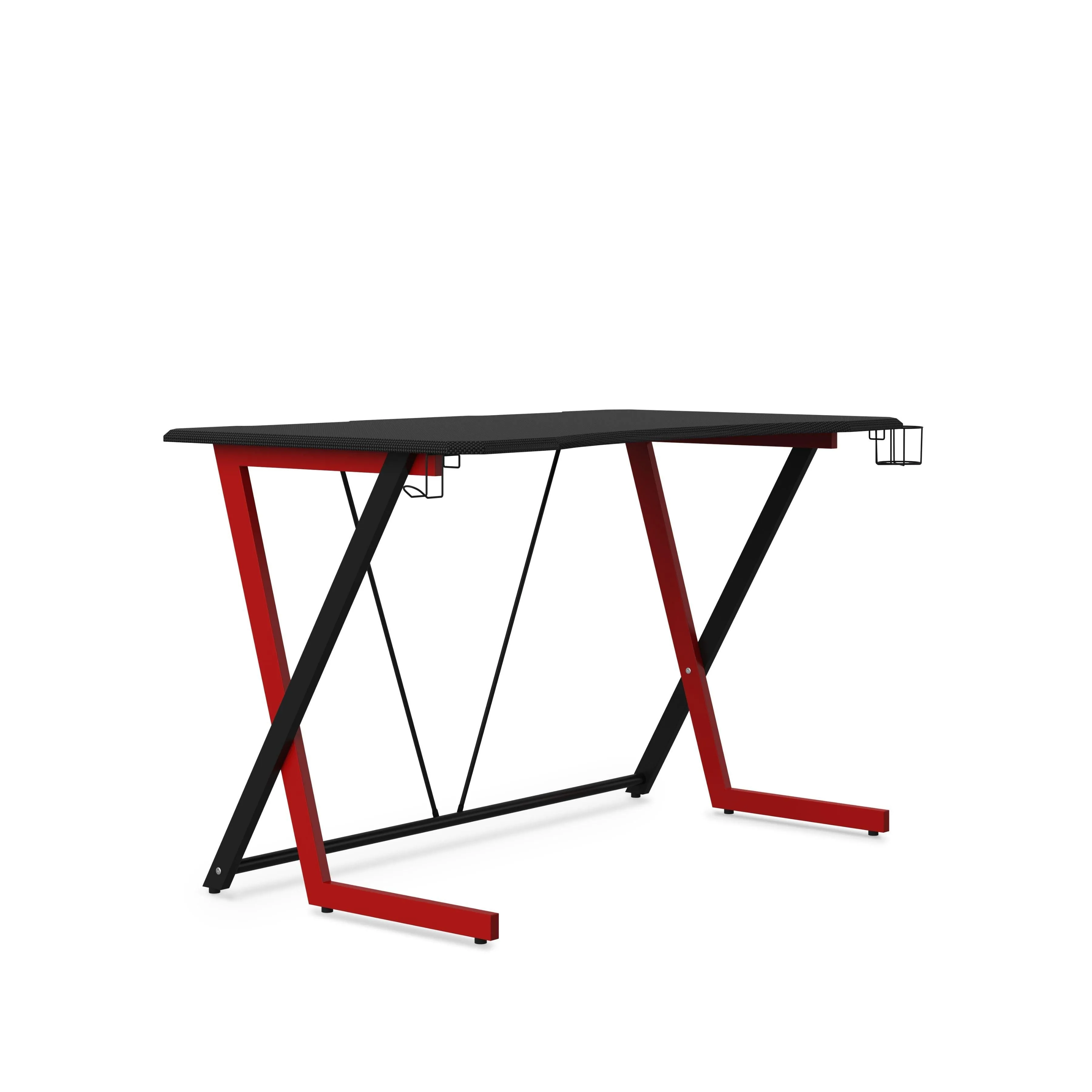 Alphason Phantom Gaming Desk - Black & Red | AW9200