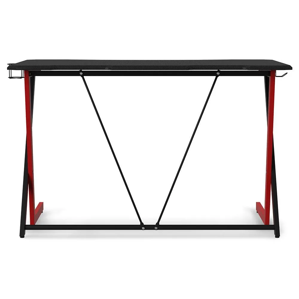 Alphason Phantom Gaming Desk - Black & Red | AW9200