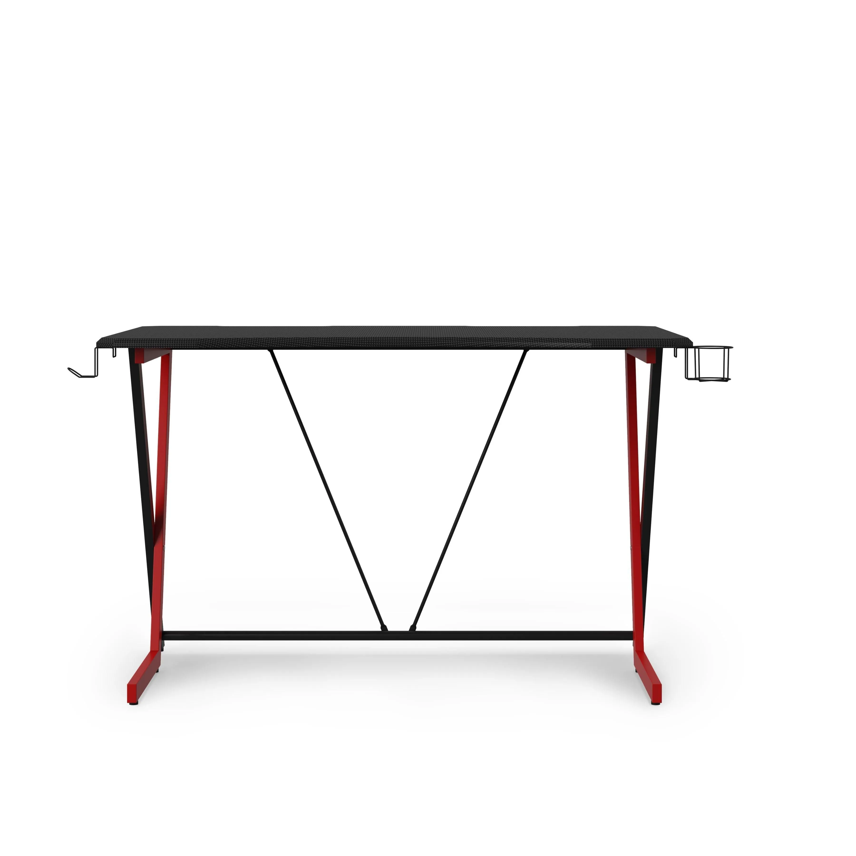 Alphason Phantom Gaming Desk - Black & Red | AW9200