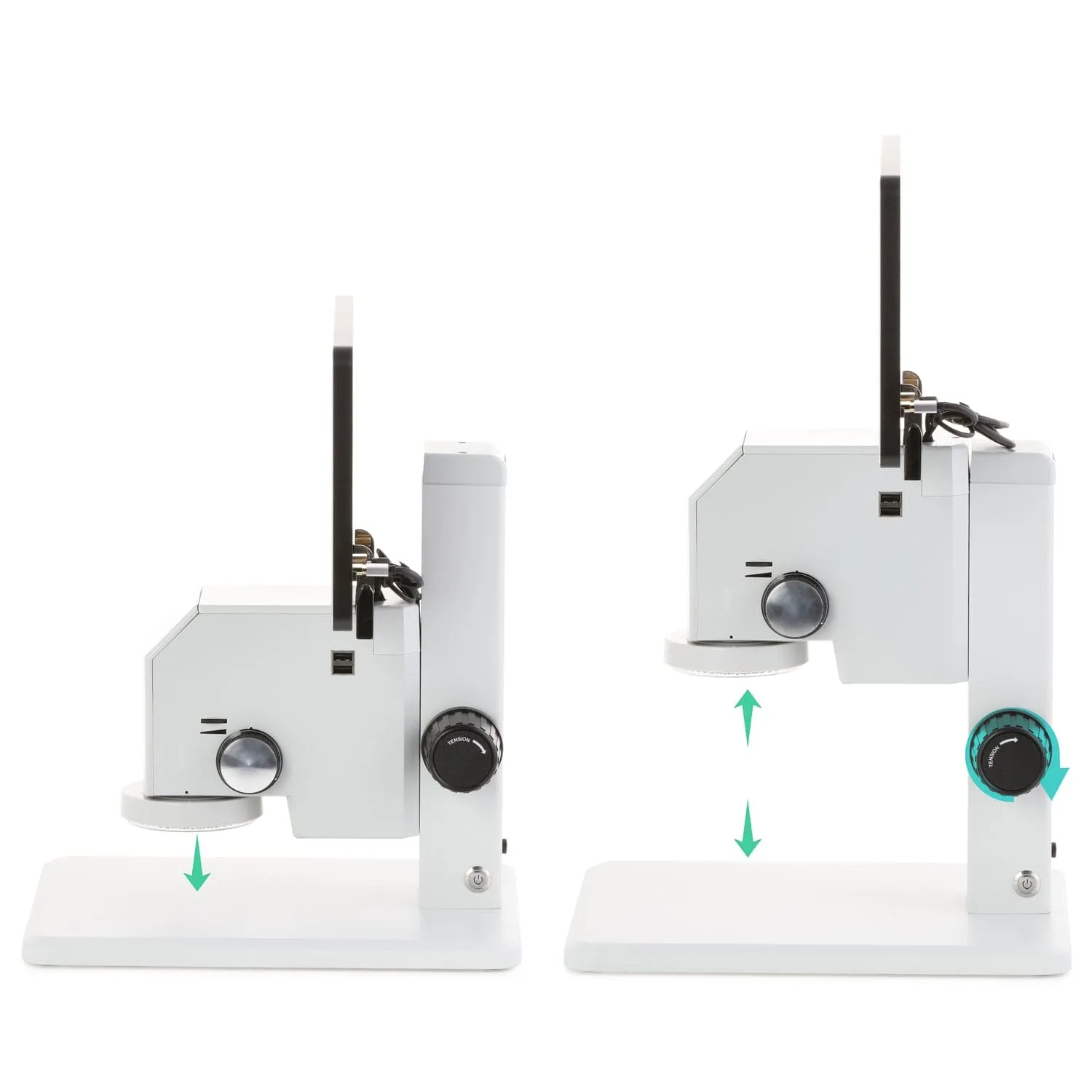 AmScope DM745 Series 3D Digital Microscope for Industrial Inspection with 0.7X-4.5X Magnification, 11.6" HD Screen and 3D Rotary Viewer