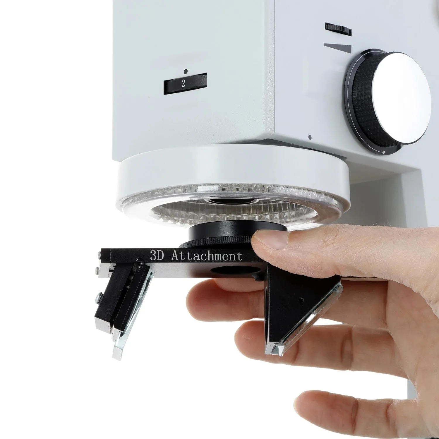 AmScope DM745 Series 3D Digital Microscope for Industrial Inspection with 0.7X-4.5X Magnification, 11.6" HD Screen and 3D Rotary Viewer