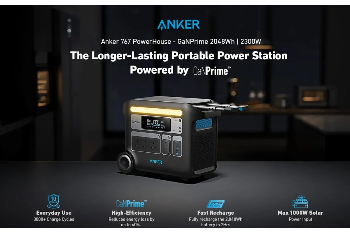 Anker SOLIX F2000 Power House 767 | 2048Wh | 2400W