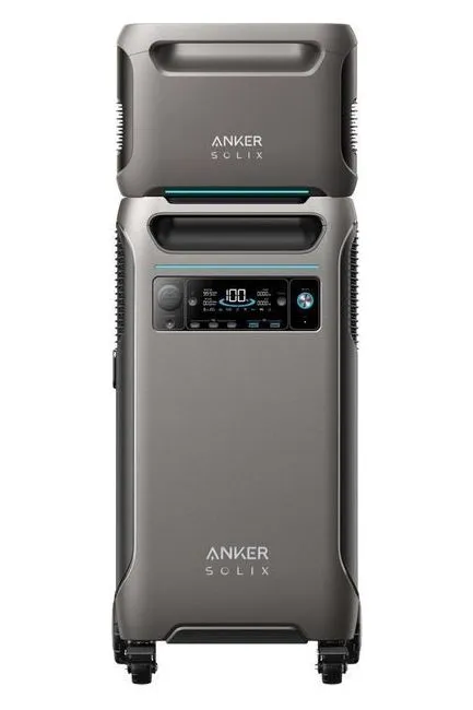 Anker SOLIX F3800 Portable Power Station with Expansion Battery - 7680 Watt Hours