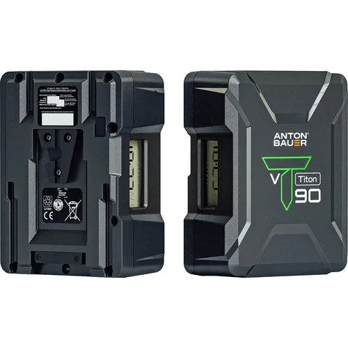 Anton Bauer Titon 90 V-Mount, Battery and Charger Kit