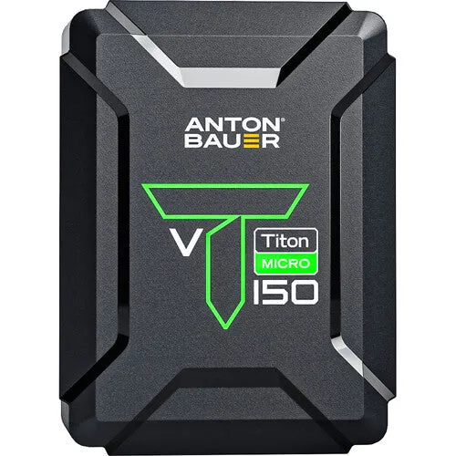 Anton Bauer Titon Micro 150 V Mount two battery kit with VM2 charger