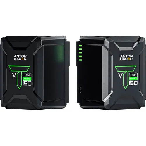 Anton Bauer Titon Micro 150 V Mount two battery kit with VM2 charger