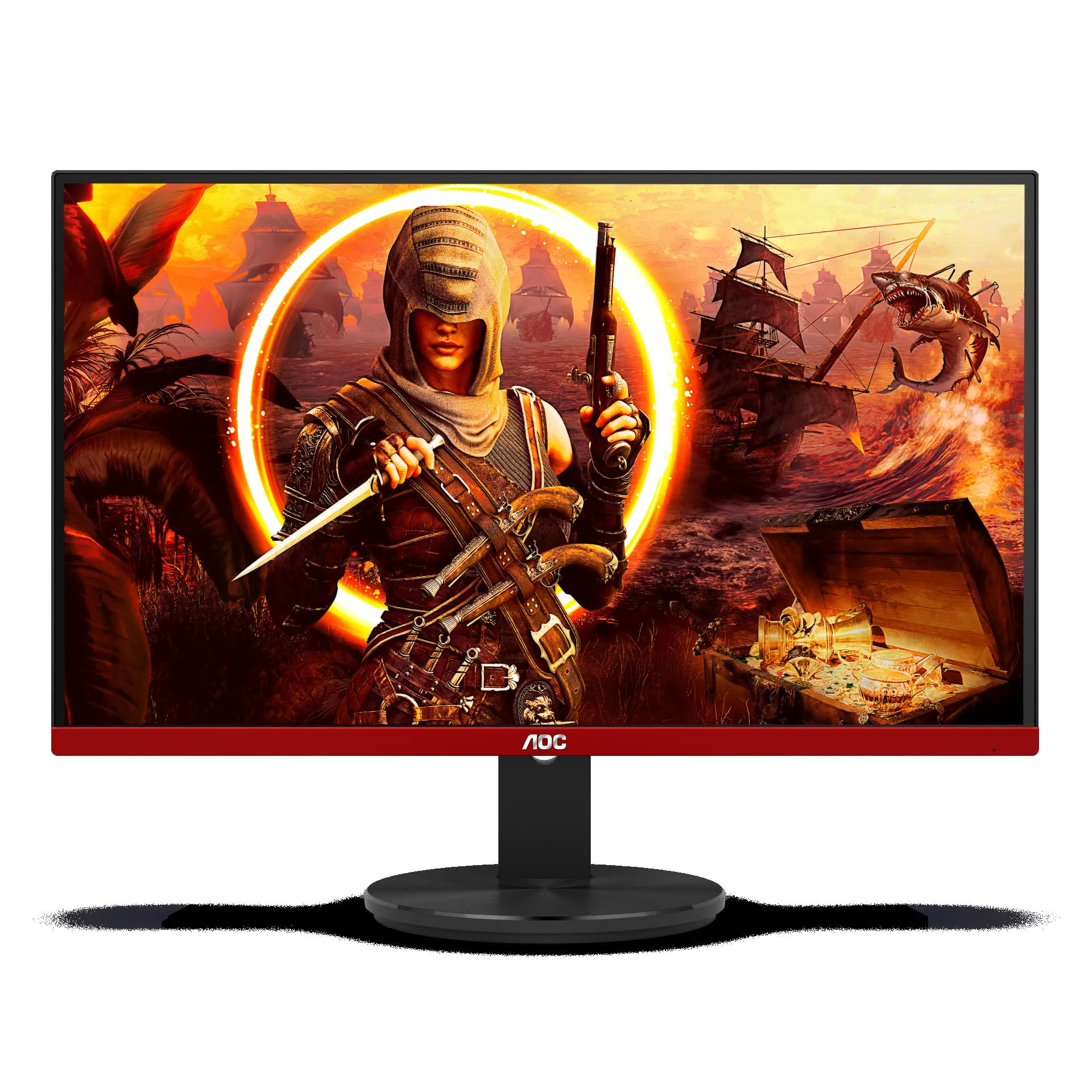 Aoc 23.8 Monitor 144Hz Full Hd 1Ms Freesync Va Gaming Monitor