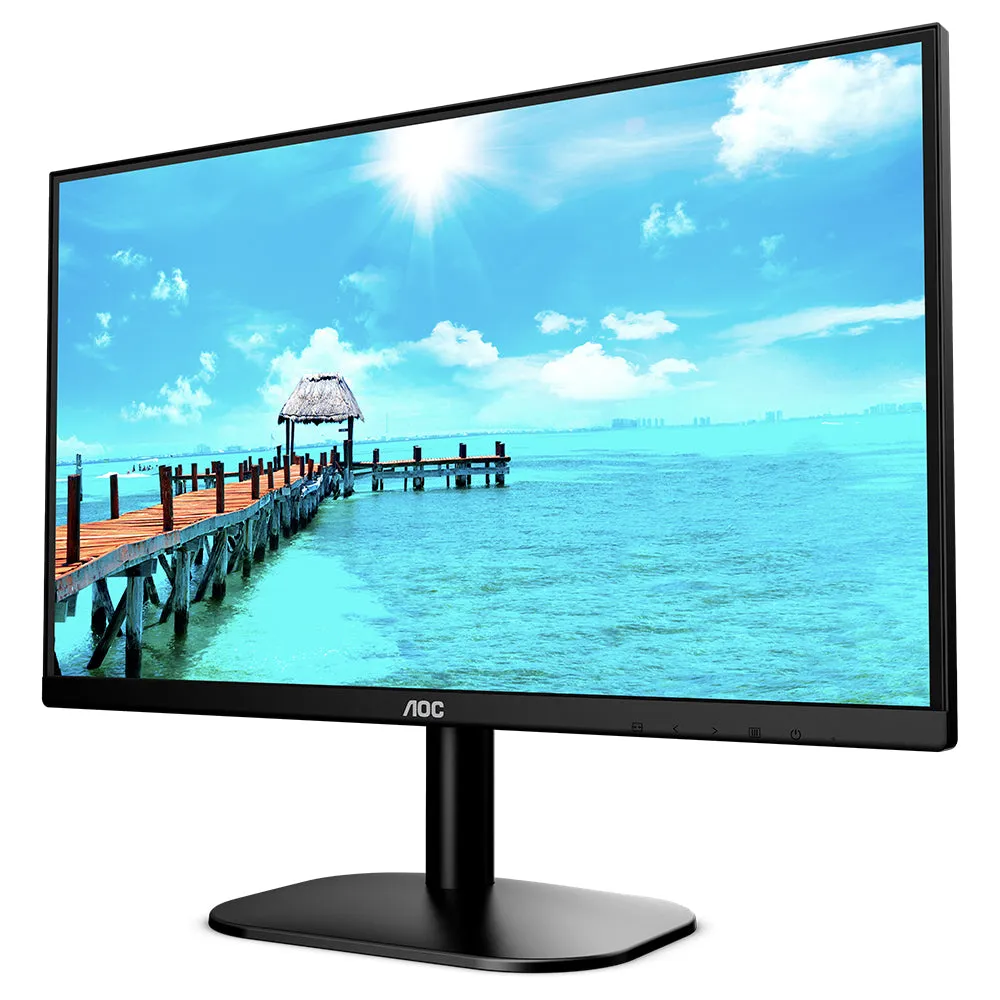 AOC 23.8" Full HD VGA/HDMI Monitor - Black | 24B2XDAM