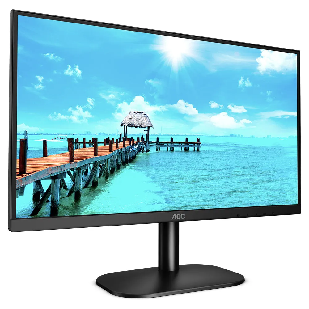 AOC 23.8" Full HD VGA/HDMI Monitor - Black | 24B2XDAM