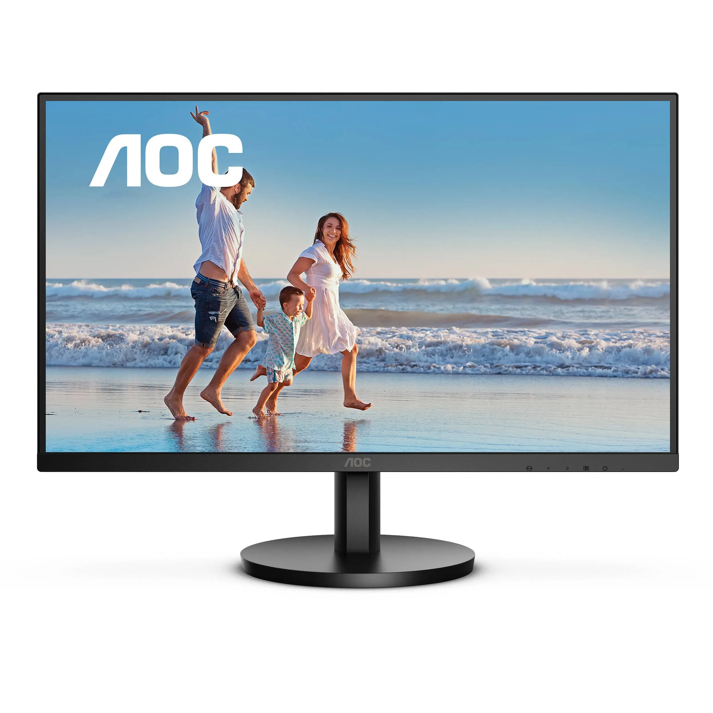 AOC 27" Small Frame Slim 1920 x 1080 75Hz Monitor - Certified Refurbished