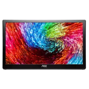 AOC E1659FWU 15.6" WXGA LED Portable LCD Monitor