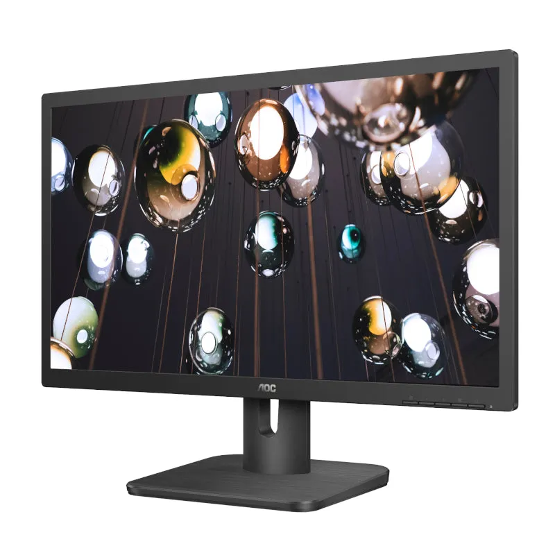 Aoc Monitor 21,5' Tn Panel, 1920X1080, Vga, Hdmi, Dvi, Speakers, Internal Power Supply, Vesa, 4 Year Warranty