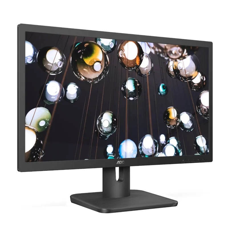 Aoc Monitor 21,5' Tn Panel, 1920X1080, Vga, Hdmi, Dvi, Speakers, Internal Power Supply, Vesa, 4 Year Warranty
