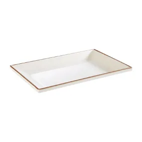 APS Lagoon Rectangular Plate 245mm
