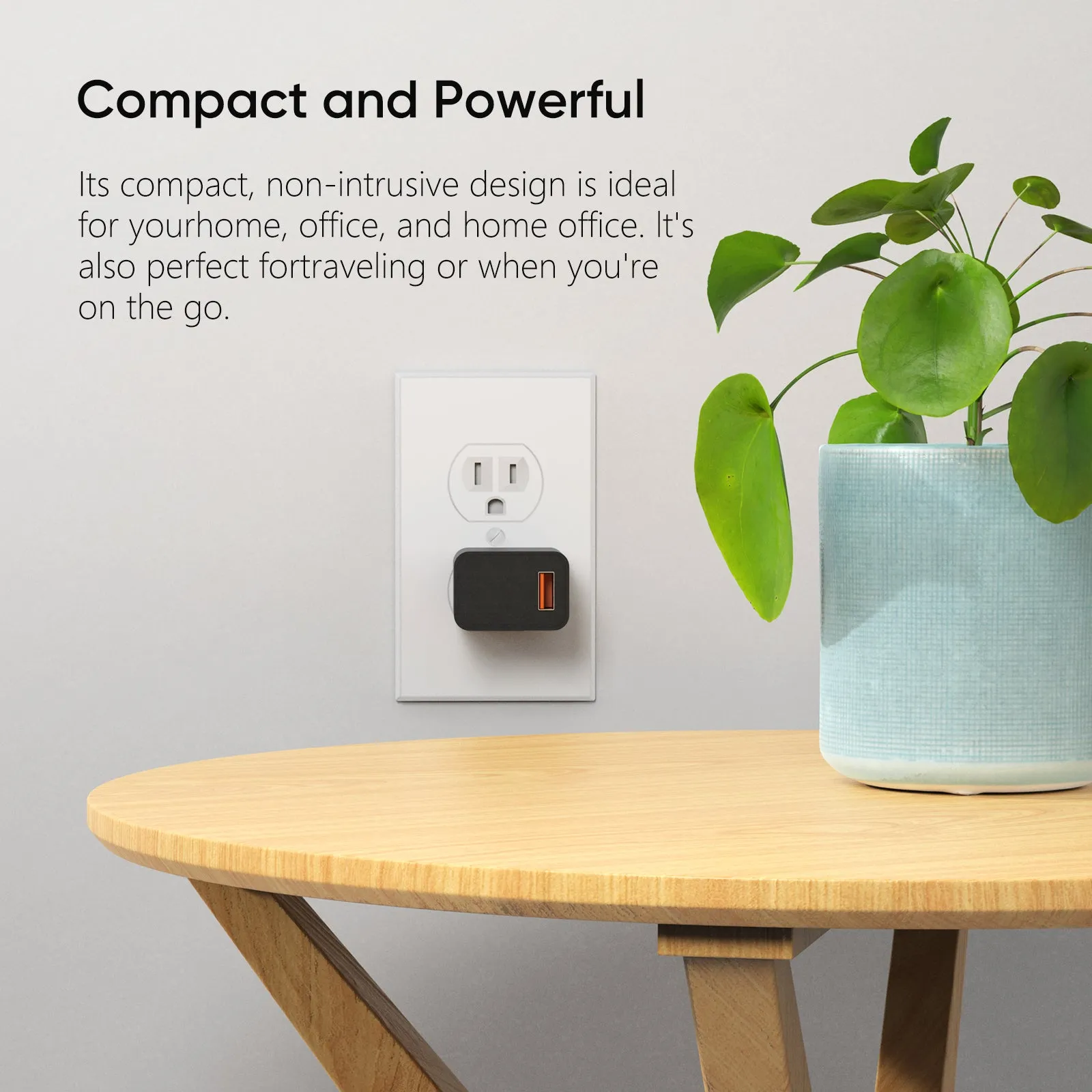 Arzopa 12W USB C Wall Charger