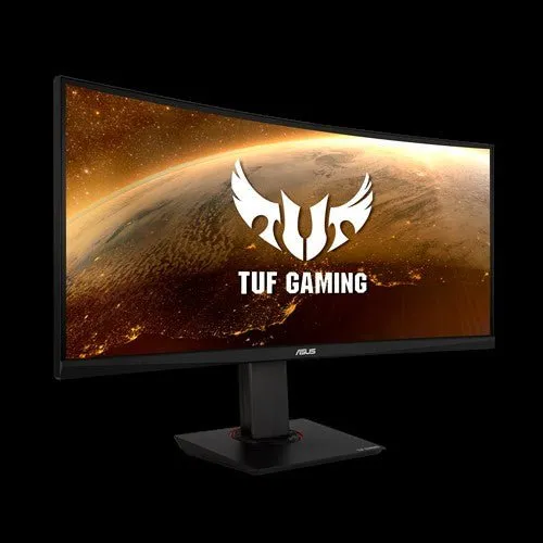 Asus TUF VG35VQ 35" Curved Gaming Monitor, 3440x1440 21:9 1ms 100hz VA DP HDMI Adaptive-Sync