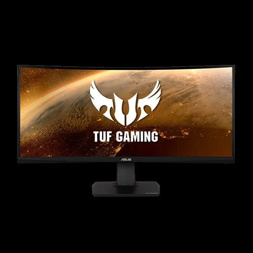 Asus TUF VG35VQ 35" Curved Gaming Monitor, 3440x1440 21:9 1ms 100hz VA DP HDMI Adaptive-Sync