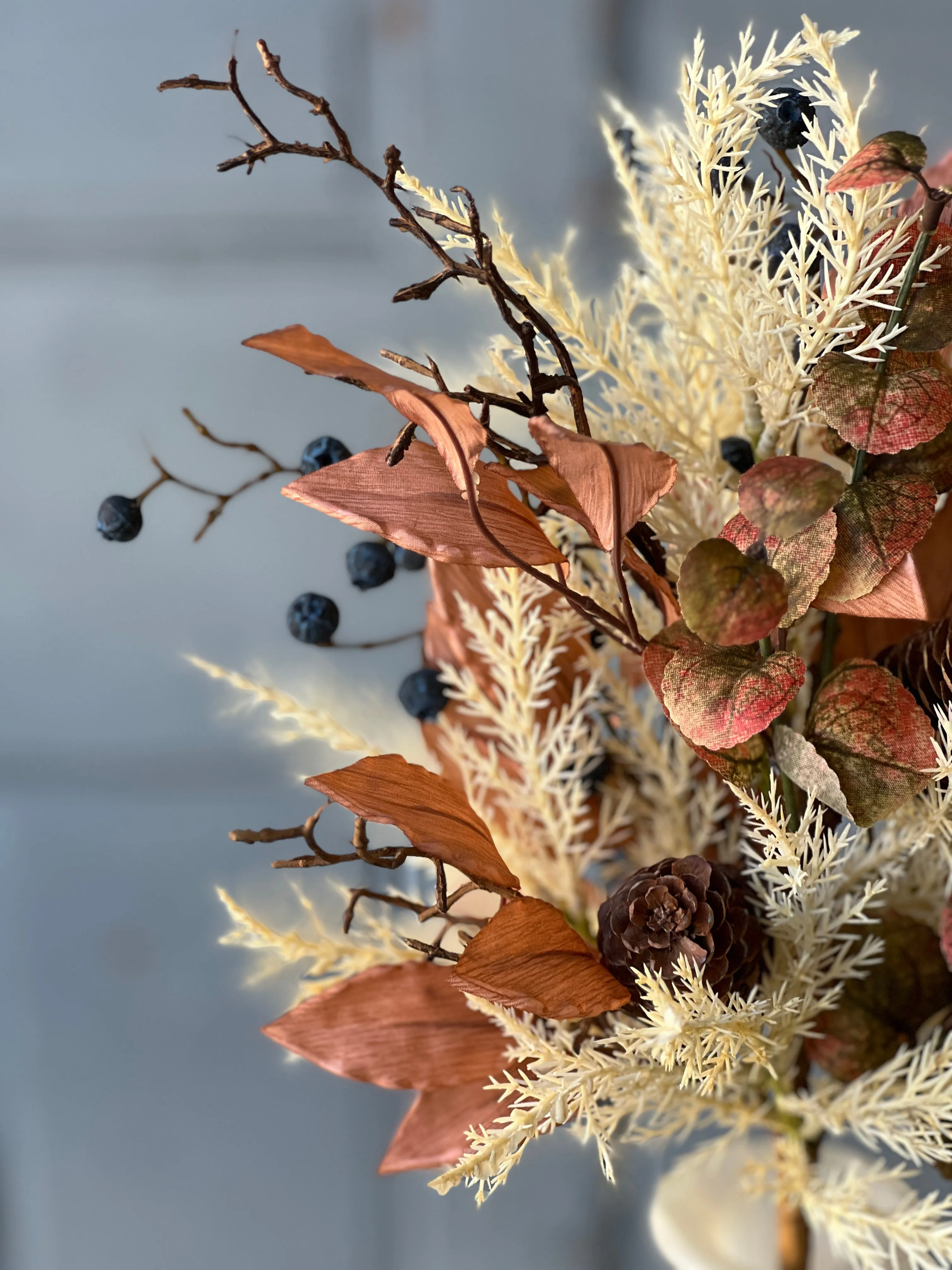 Autumn Inkberry & Sprig Bouquet | 19"