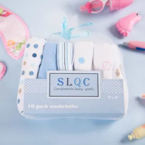 Baby Blue Napkin 10pcs Set