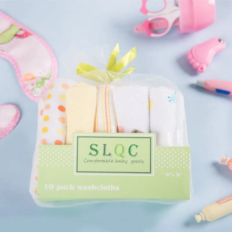 Baby Yellow Napkin 10pcs Set