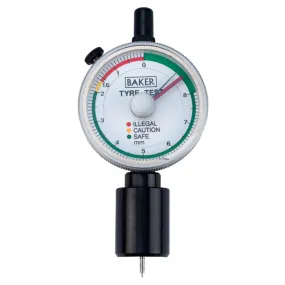 Baker Tyre Tread Depth Gauge 0.32inch TTG02